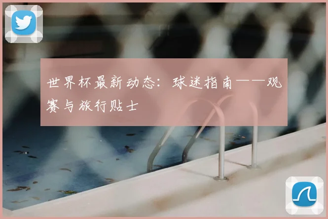 世界杯最新动态:球迷指南——观赛与旅行贴士